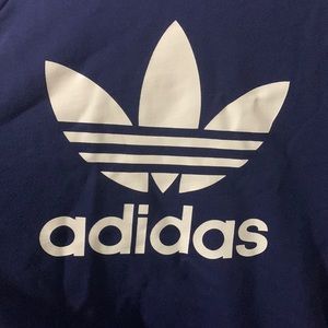 large adidas crewneck